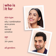 Plum Goodness Saffron & Papaya Glow Bright Face Wash (100 ml) - Pack of 2