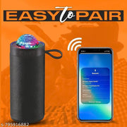 Bluetooth Wireless Speaker | 10W RMS Loud Sound | Retro Design with Type-C Charging, 8H Battery Backup, USB & AUX Input, Portable Home & Outdoor Speaker ( Pack of 1 )