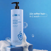 Plum Goodness Coconut Milk & Peptides Shampoo For Soft & Shiny Hair | 250 ml
