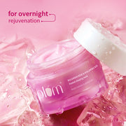 Plum Goodness Bulgarian Rose & Hyaluronic Acid Frosted Sleeping Mask