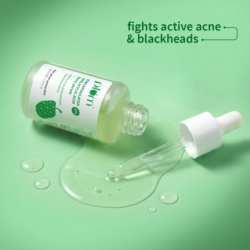 Plum Goodness 2% Encapsulated Salicylic Acid Face Serum For Acne-Prone Skin | 30 ml