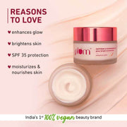 Plum Goodness Saffron & Kumkumadi Oil Glow Bright Moisturizer with SPF 35 | 50 g