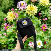 MessengerBag-Black Sling Bag  (Black, 1.5 L)