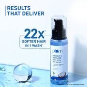 Plum Goodness Coconut & Squalane Hair Serum For Soft & Shiny Hair