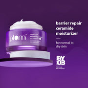 Plum Goodness CeraSense Barrier Repair Face Moisturizer with ceramides & peptides for dry, sensitive skin | 50 g