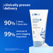 Plum Goodness 2% Niacinamide & Rice Water Face Wash For Clear & Bright Skin | 150 ml