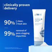 Plum Goodness 2% Niacinamide & Rice Water Face Wash For Clear & Bright Skin | 150 ml