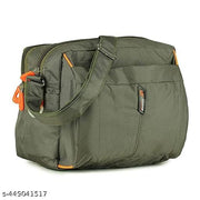 Trendy Unisex Sling bag Crossbody Polyester Messenger Bag | One Side Sling Bag For Men And Women | Side Bag | Polyster Bag | Side Bag For Daily Use(Pack of 2)