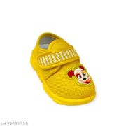 Coolz Kids Chu-Chu Sound Musical Shoes Star-1 Yellow for Baby Boys and Baby Girls 1-2.5 yrs