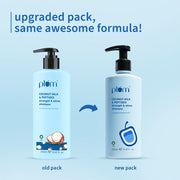 Plum Goodness Coconut & Peptides Soft Hair Duo| Shampoo, Conditioner