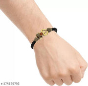 Attractive stylish trendy Men and kids analog Watches with Mahadev Bracelet Kada Combo Of 2