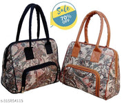 Trendy Ladies digital printed duffle handbag | Stylish Women Fashionable handbag |Shopping handbag.