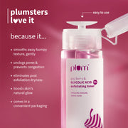 Plum Goodness Goji Berry & 5% Glycolic Acid Exfoliating Toner For Textured Skin
