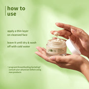Plum Goodness Green Tea Clear Face Mask For Oily & Acne-Prone Skin