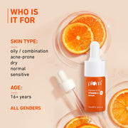 Plum Goodness 15% Vitamin C & Mandarin Serum For Glowing Skin