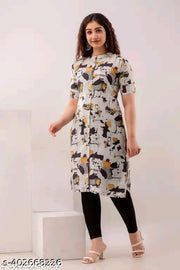 MAGIC PRINTED KURTI FOR WOMEN