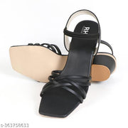 Stylish Trendy Block Heel sandals for women| Synthetic Casual Slipper For Girls | Fashion Heels For Formal Occasions Casual Office Party-Wear