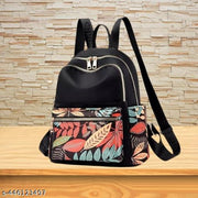 New Classic Nylon Large Capacity Waterproof Printed Backpack for Women & Girls - School, College, Travel, Casual & Outdoor Use