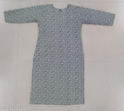 Women Crepe Fabric Printed Straight Kurti, Size -S, M, L, XL, XXL, 2XL, XXXL, 3XL, 4XL, 5XL ( New Arrival New Design Fashionable Kurti )