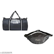 Gym bag and waist bag combo