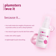 Plum Goodness Bulgarian Rose & 2% Hyaluronic Acid Serum For Dry Skin
