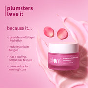 Plum Goodness Bulgarian Rose & Hyaluronic Acid Frosted Sleeping Mask