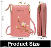Monument Women Crossbody Phone-Bag Purse Shoulder - Ladies Retro Embroidery Mini Leather Wallet Small Cellphone Cross Body Handbag