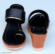 Readyway women,s solid toe-ring heel