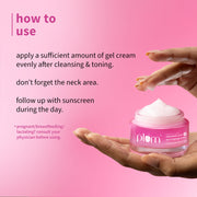 Plum Goodness Bulgarian Rose and 1% Hyaluronic Acid Cream For Dry Skin