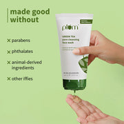 Plum Goodness Green Tea Pore Cleansing Face Wash For Oily & Acne-Prone Skin | 150 ml