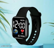 LED Display Fashionable Children Kids Digital Watches Waterproof Sports Square Electronic Led Watch for Kids Boy Baby Girls Digital Watch for Kids