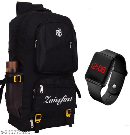 Fastaim New Branded Trekking Rucksack Bag 55 L For travel ,sport camping ,Hiking Trekking & Mountaineering Luggage Bags Unisex Rucksack ,Weekender Travel and watch For Mens , Womens , Boys and Girls
