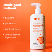 Plum Goodness Volcanic Minerals & 0.5% Salicylic Acid Shampoo For Dandruff-Prone Hair | 250 ml