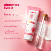 Plum Goodness Squalane & Vitamin E Dewy-Bright Sunscreen SPF 50 PA+++ | 50 g