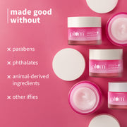 Plum Goodness Bulgarian Rose and 1% Hyaluronic Acid Cream For Dry Skin