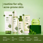 Plum Goodness Green Tea Pore Cleansing Face Wash For Oily & Acne-Prone Skin | 150 ml