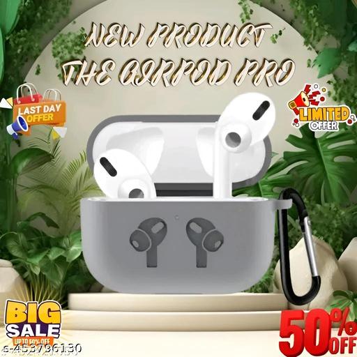 Stylish True Wireless Bluetooth Headphones Earbuds TWS With Stylish Case Cover Wireless Bluetooth Headphones & Earphones Touch Sensor V5.1 With HD Mic And Active Noisz Cancellation Supported All Android & IOS Devices Bluetooth Headset (BT+ Grey Cover)
