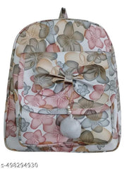 FLOWER PRINT BACKPACK