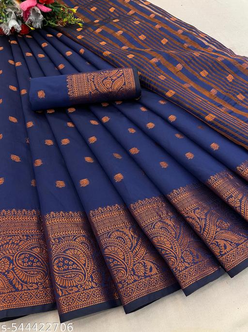 BANARASI COPER SILK SAREE