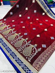 Beautiful Sambalpuri Satin Silk Sarees – Traditional Elegance for Every Occasion Grab Now