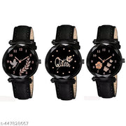 Analog Watch Combo For Women(Pack Of 3)