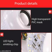 Most Selling Latest Wireless E27 10-Watts LED RGB Bluetooth Speaker Bulb