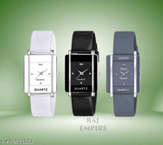 Women Analog Watches square Dial Watch combo Pack Of3