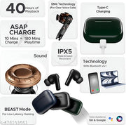 TN161 Earbuds 12 hours playtime bluetooth wireless headphones earphone bluetooth headset