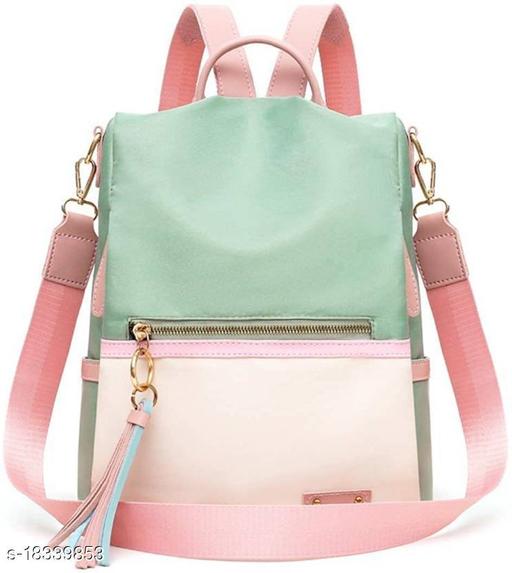 JAISOM Trendy Women Blue Backpacks