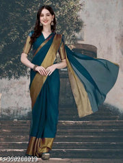 Chiffon Sarees for farewell and parties