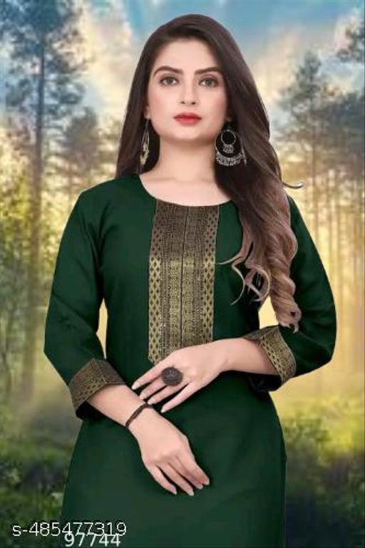NEW TRENDING EMODRIED KURTY FOR WOMEN AND FULL COTTON KURTY