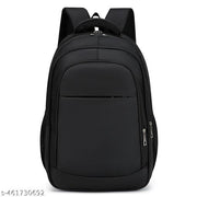 SYGA Backpack for Men & Women Oxford Cloth School Student Travel Bag(Black)