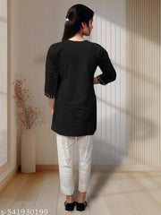 short emb kurti