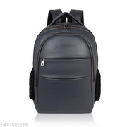 PERFECT GENIUS Multi-Purpose Leather Foam Backpack | School & Office Bag for Men & Women